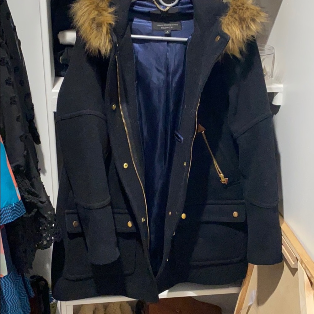 J Crew Stadium Wool Coat